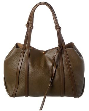 Dolce Vita Diana Leather Tote - Brown
