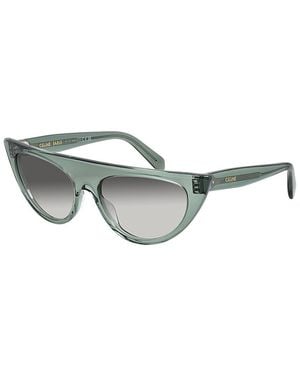 Celine 3 Dots 56Mm Sunglasses - Gray