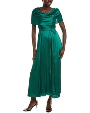 Maison Tara Sleeveless Midi Dress - Green