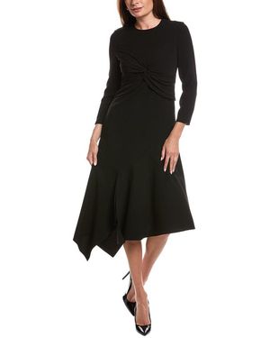 Lafayette 148 New York Midi Dress - Black