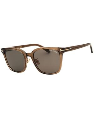 Tom Ford 56Mm Sunglasses - Brown