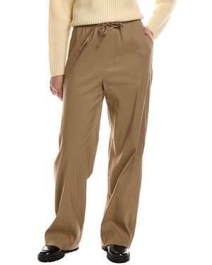 Rag & Bone Logan Linen-Blend Beach Pant - Natural