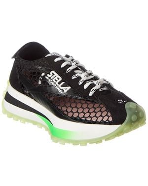 Stella McCartney Reclypse Open Mesh Trainer - Green