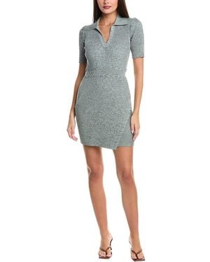 Jonathan Simkhai Rayan Polo Mini Dress - Blue