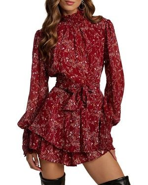 Esea Mini Dress - Red