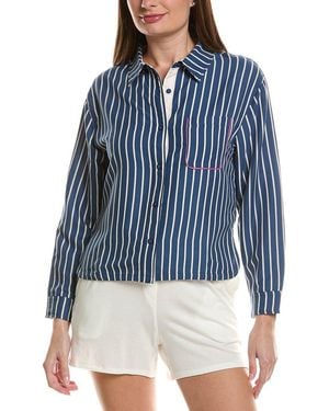 Honeydew Intimates Brunch Date Shirt - Blue