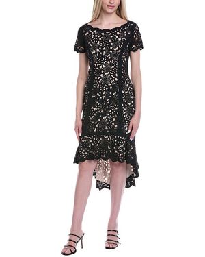 Shani Printed Dress - Black