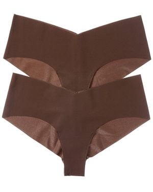 Commando 2pk Girl Short - Brown