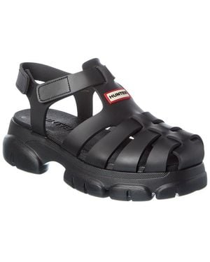 HUNTER Belah Sandal - Black
