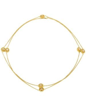 Diamond Select Cuts 0.13 Ct. Tw. Diamond Necklace - Metallic