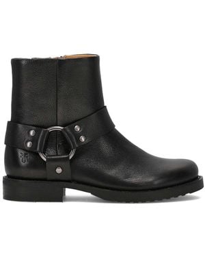 Frye Veronica Flex Harness Leather Bootie - Black