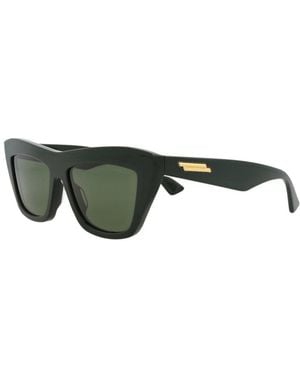 Bottega Veneta Bv1121S 55Mm Sunglasses - Green