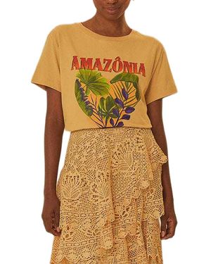 FARM Rio T-Shirt - Yellow