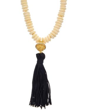 Kenneth Jay Lane Tassel Necklace - Metallic