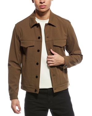 Theory River Jacket - Brown