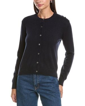 DL1961 Brinn Cashmere-Blend Cardigan - Blue