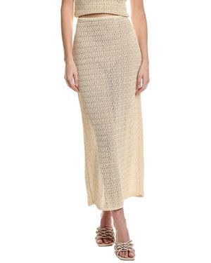 Ba&sh Prettie Long Skirt - Natural