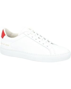 Common Projects Leather Achilles Trainer (Authentic Pre-Loved) - White