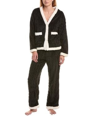 Tart Collections 2Pc Ottavia Lounge Set - Black