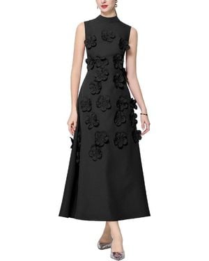 Tedora Maxi Dress - Black