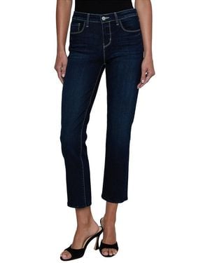 L'Agence Aiden Low-Rise Slim Jean - Blue