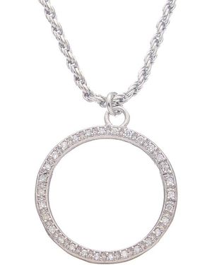 Meshmerise 18K 0.20 Ct. Tw. Diamond Chain Necklace - Metallic