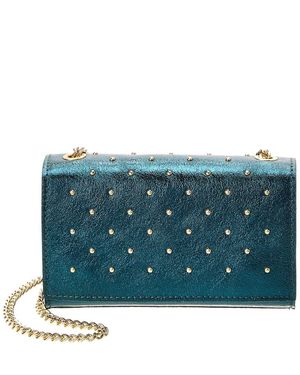 Persaman New York 1148 Leather Handbag - Blue