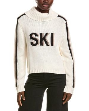 Elan Turtleneck Jumper - Natural