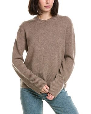 Vince Wool & Cashmere Crewneck Sweater - Gray