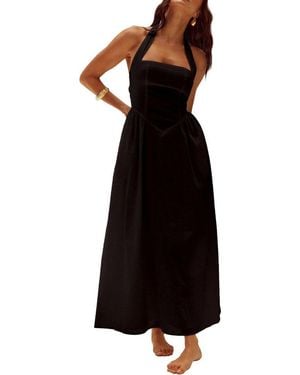CAMILA BLANCO Maxi Dress - Black