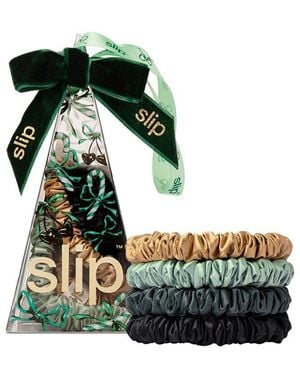 Slip Pure Silk Skinny Scrunchie Ornament - Green