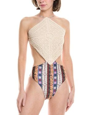 Agua Bendita Adara Aguja One-Piece - White