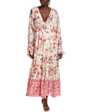 Hemant & Nandita Maxi Dress - Red