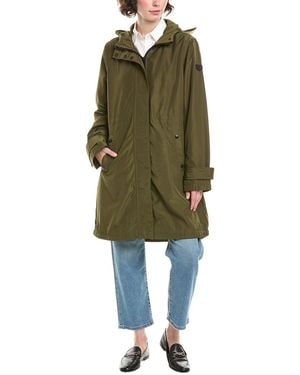 Sam Edelman Hooded Transitional Coat - Green