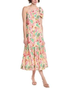 Endless Rose Rose Shoulder Maxi Dress - Pink