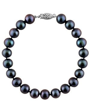 Splendid 14k 9-10mm Pearl Necklace - Blue