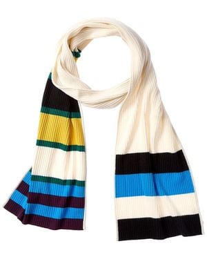Diane von Furstenberg Mila Wool & Cashmere-Blend Scarf - Blue