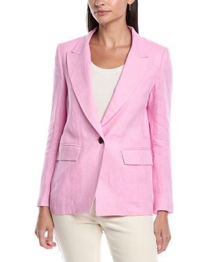 Marella Afro Linen Jacket - Pink