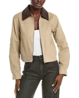 CELESTINE SEI Denim Jacket - Natural