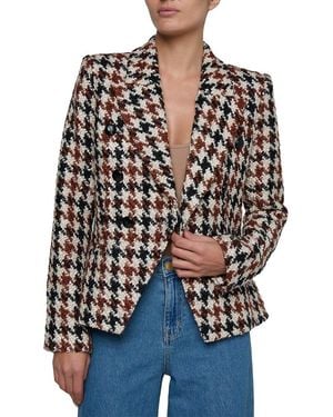 L'Agence Marie Wool-Blend Blazer - Black