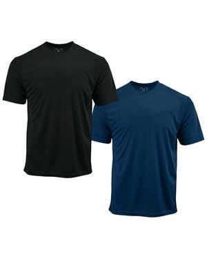 Ethan Williams 2pk Perform Basics Dri-tech T-shirt - Blue