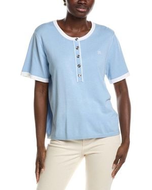 KARL LAGERFELD Knit Top - Blue