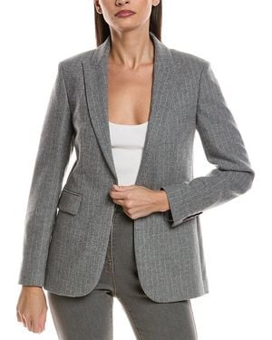 Peserico Wool-Blend Jacket - Grey