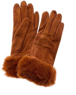 Surell Stretchy Gloves - Brown