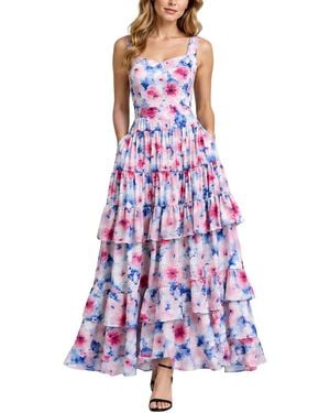 Tedora Maxi Dress - Purple