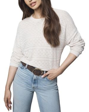 Splendid Georgie Pointelle Jumper - Grey