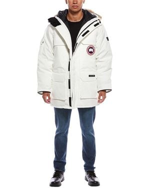 Canada Goose Expedition Down Heritage Parka - White
