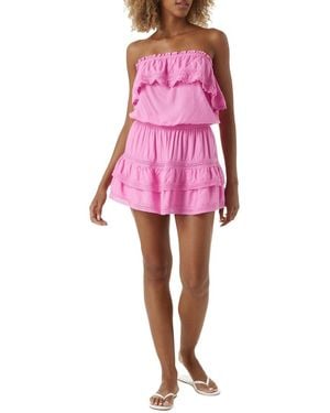 Melissa Odabash Salma Beach Dress - Pink