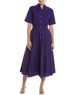 Officine Generale Nadia Dress - Purple