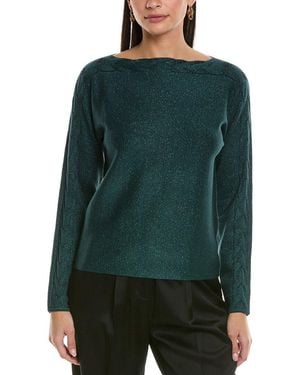St. John Engineered Sweater - Green